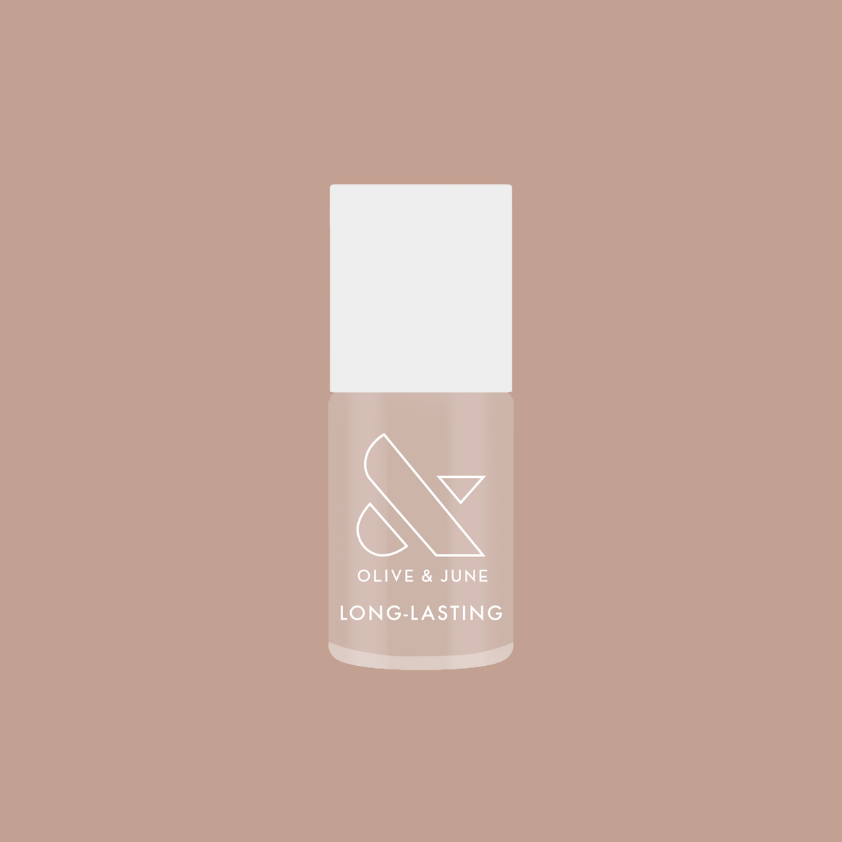 Real Toasty long-lasting nail polish bottle in toasted neutral beige for easy at-home mani and pedi.