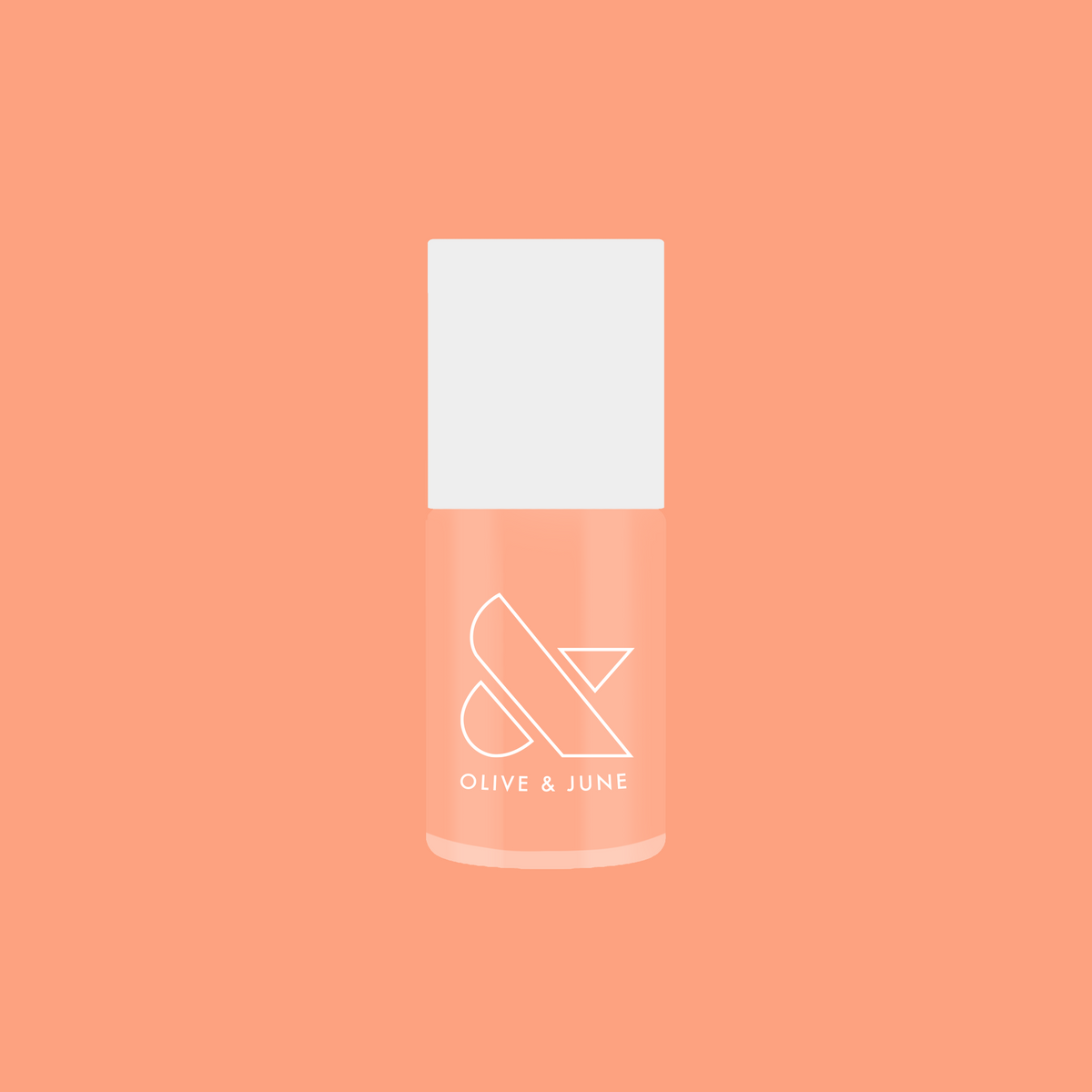 Bottle of It’s Serving Melon Cocktails nail polish in soft pastel melon shade for fresh, long-lasting at home manicure looks